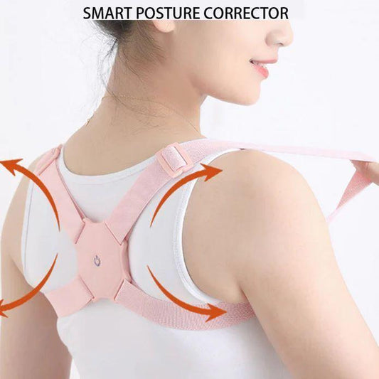 Smart Posture Corrector – Intelligent Upper Back Brace with Vibration Reminder