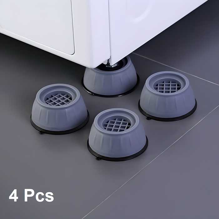 Anti-Vibration Pads for Washing Machine &amp; Furniture (Pack of 4)
